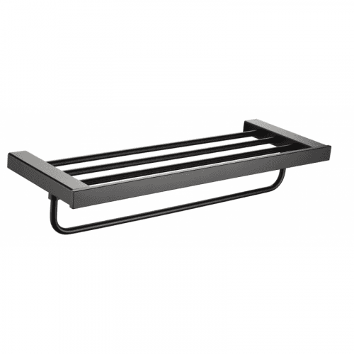 Polička na ručníky MEXEN PAVO černá