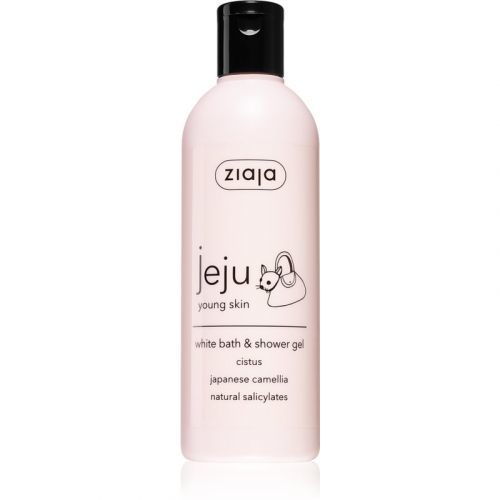 Ziaja Jeju Young Skin sprchový a kúpeľový gél biely 300 ml