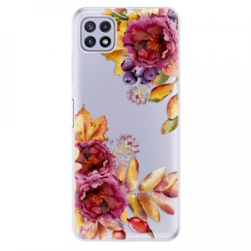 Odolné silikónové puzdro iSaprio - Fall Flowers - Samsung Galaxy A22 5G