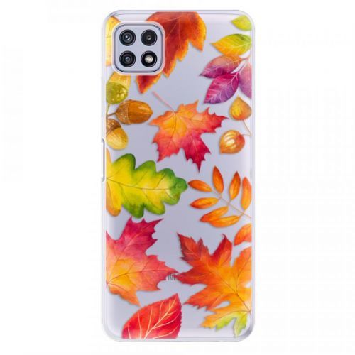 Odolné silikónové puzdro iSaprio - Autumn Leaves 01 - Samsung Galaxy A22 5G