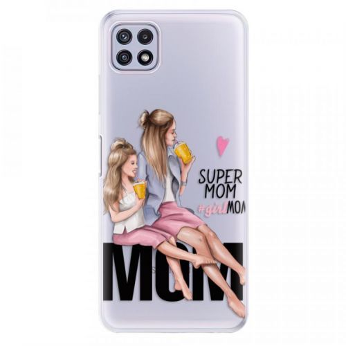 Odolné silikónové puzdro iSaprio - Milk Shake - Blond - Samsung Galaxy A22 5G