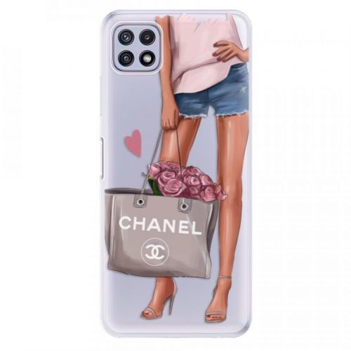 Odolné silikónové puzdro iSaprio - Fashion Bag - Samsung Galaxy A22 5G