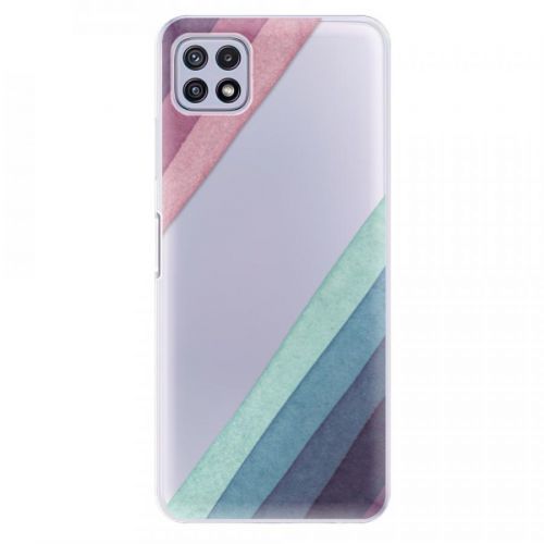 Odolné silikónové puzdro iSaprio - Glitter Stripes 01 - Samsung Galaxy A22 5G