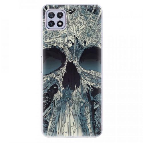 Odolné silikónové puzdro iSaprio - Abstract Skull - Samsung Galaxy A22 5G