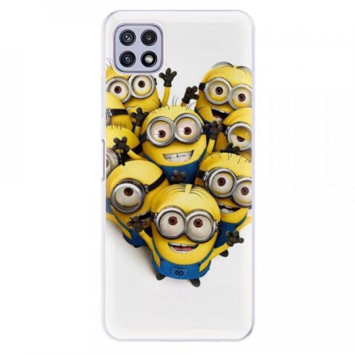 Odolné silikónové puzdro iSaprio - Mimons 01 - Samsung Galaxy A22 5G