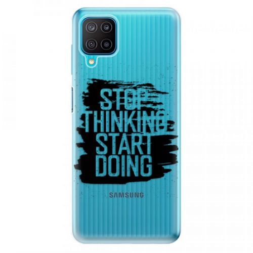 Odolné silikónové puzdro iSaprio - Start Doing - black - Samsung Galaxy M12