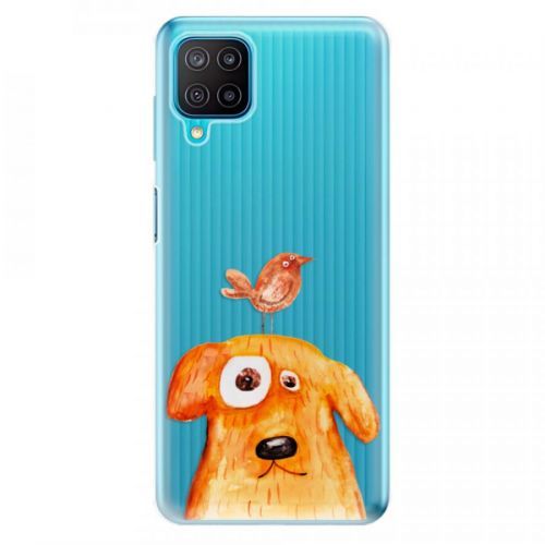Odolné silikónové puzdro iSaprio - Dog And Bird - Samsung Galaxy M12