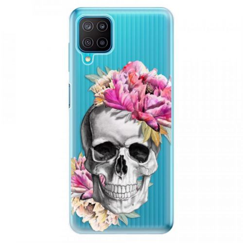 Odolné silikónové puzdro iSaprio - Pretty Skull - Samsung Galaxy M12