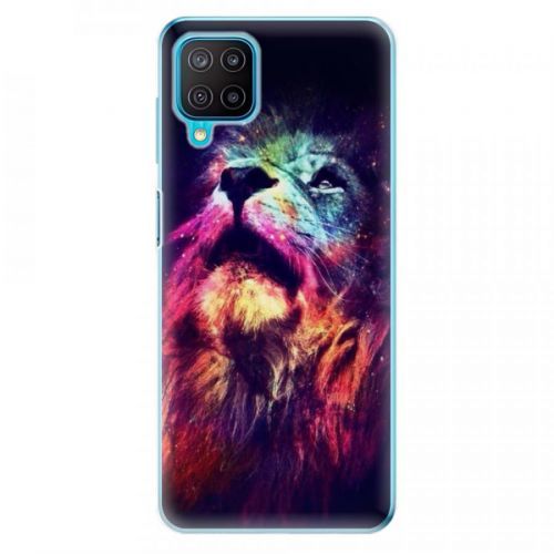 Odolné silikónové puzdro iSaprio - Lion in Colors - Samsung Galaxy M12