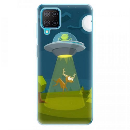 Odolné silikónové puzdro iSaprio - Alien 01 - Samsung Galaxy M12
