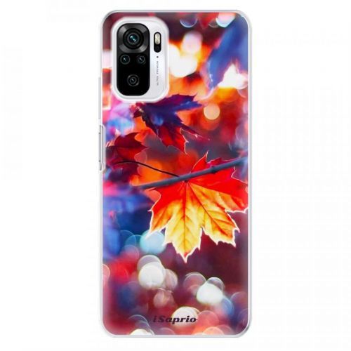 Odolné silikónové puzdro iSaprio - Autumn Leaves 02 - Xiaomi Redmi Note 10 / Note 10S