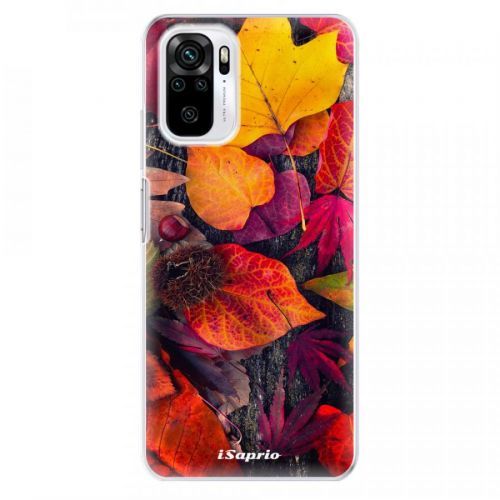 Odolné silikónové puzdro iSaprio - Autumn Leaves 03 - Xiaomi Redmi Note 10 / Note 10S