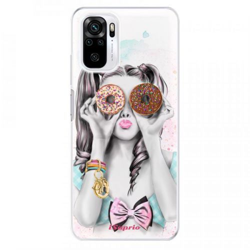 Odolné silikónové puzdro iSaprio - Donuts 10 - Xiaomi Redmi Note 10 / Note 10S