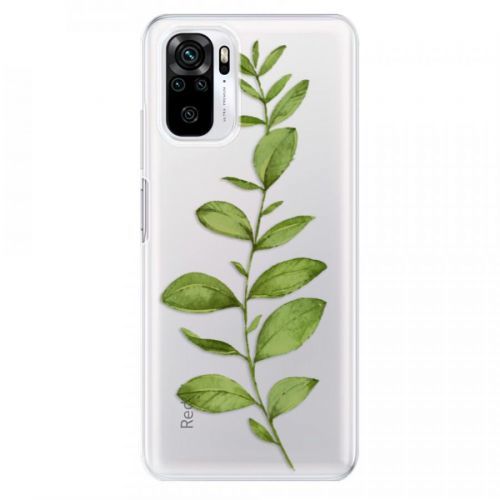 Odolné silikónové puzdro iSaprio - Green Plant 01 - Xiaomi Redmi Note 10 / Note 10S