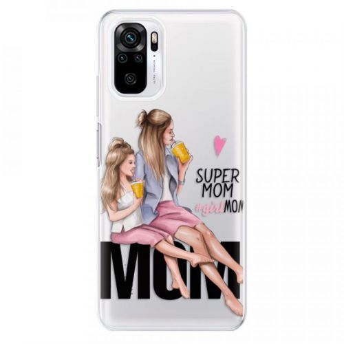 Odolné silikónové puzdro iSaprio - Milk Shake - Blond - Xiaomi Redmi Note 10 / Note 10S