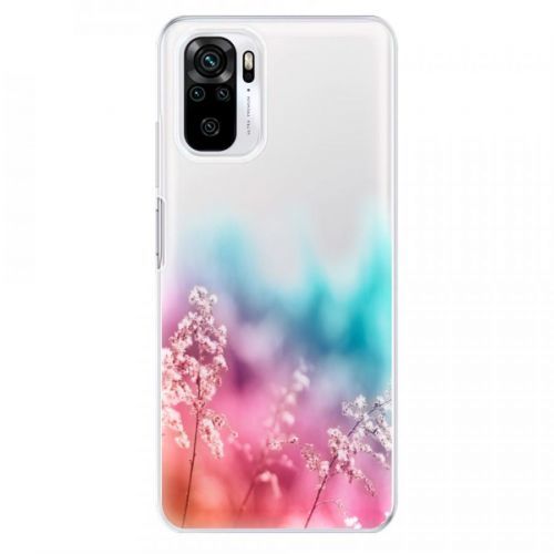 Odolné silikónové puzdro iSaprio - Rainbow Grass - Xiaomi Redmi Note 10 / Note 10S