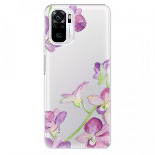 Odolné silikónové puzdro iSaprio - Purple Orchid - Xiaomi Redmi Note 10 / Note 10S