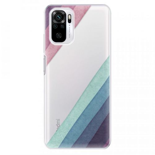 Odolné silikónové puzdro iSaprio - Glitter Stripes 01 - Xiaomi Redmi Note 10 / Note 10S