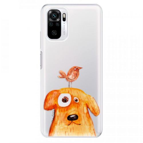 Odolné silikónové puzdro iSaprio - Dog And Bird - Xiaomi Redmi Note 10 / Note 10S