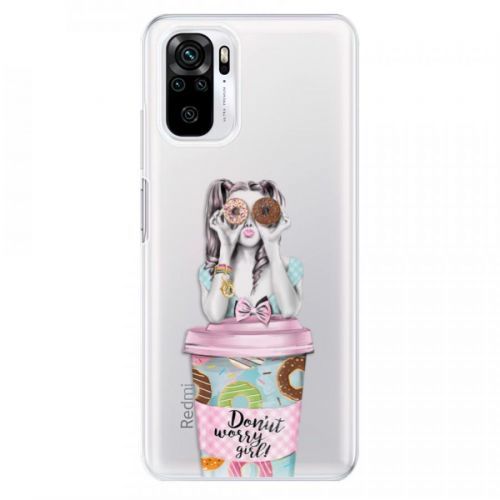 Odolné silikónové puzdro iSaprio - Donut Worry - Xiaomi Redmi Note 10 / Note 10S