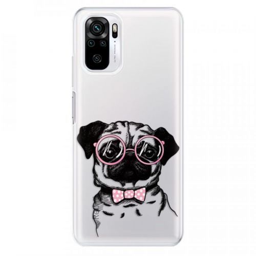 Odolné silikónové puzdro iSaprio - The Pug - Xiaomi Redmi Note 10 / Note 10S