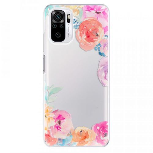 Odolné silikónové puzdro iSaprio - Flower Brush - Xiaomi Redmi Note 10 / Note 10S