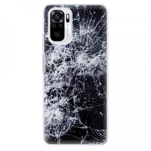 Odolné silikónové puzdro iSaprio - Cracked - Xiaomi Redmi Note 10 / Note 10S