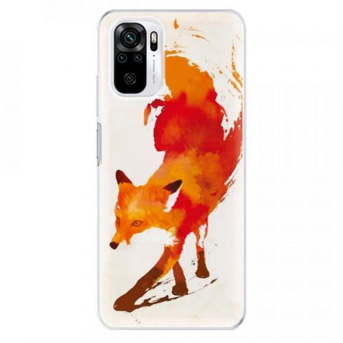 Odolné silikónové puzdro iSaprio - Fast Fox - Xiaomi Redmi Note 10 / Note 10S