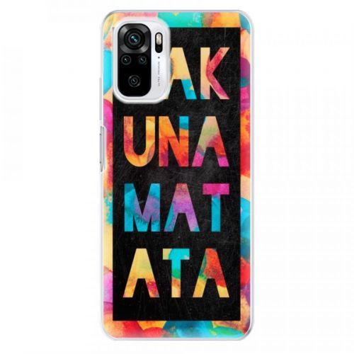 Odolné silikónové puzdro iSaprio - Hakuna Matata 01 - Xiaomi Redmi Note 10 / Note 10S