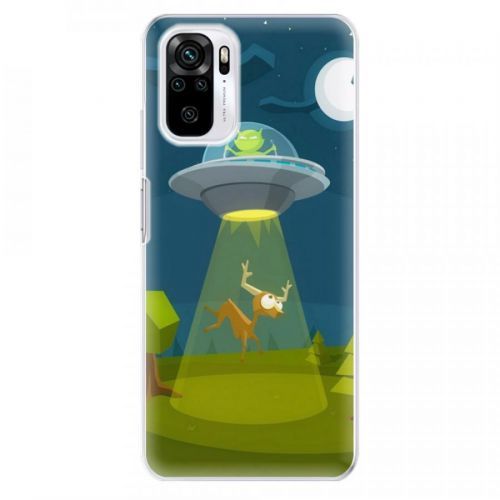 Odolné silikónové puzdro iSaprio - Alien 01 - Xiaomi Redmi Note 10 / Note 10S