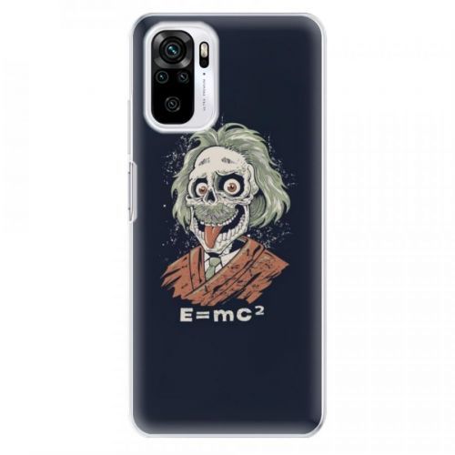 Odolné silikónové puzdro iSaprio - Einstein 01 - Xiaomi Redmi Note 10 / Note 10S