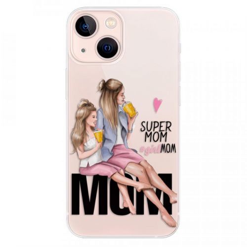 Odolné silikónové puzdro iSaprio - Milk Shake - Blond - iPhone 13 mini