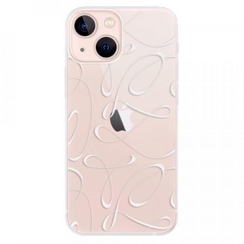 Odolné silikónové puzdro iSaprio - Fancy - white - iPhone 13 mini