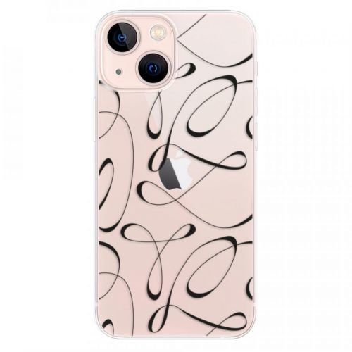 Odolné silikónové puzdro iSaprio - Fancy - black - iPhone 13 mini