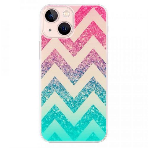 Odolné silikónové puzdro iSaprio - Zig-Zag - iPhone 13 mini