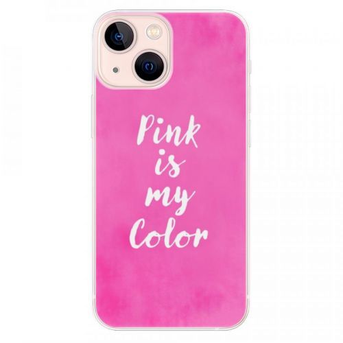 Odolné silikónové puzdro iSaprio - Pink is my color - iPhone 13 mini