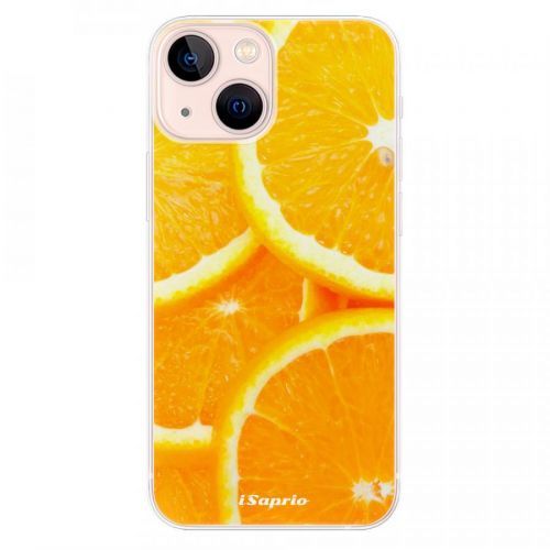 Odolné silikónové puzdro iSaprio - Orange 10 - iPhone 13 mini