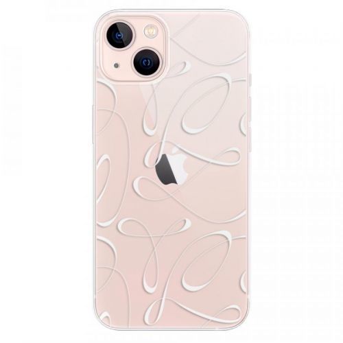 Odolné silikónové puzdro iSaprio - Fancy - white - iPhone 13