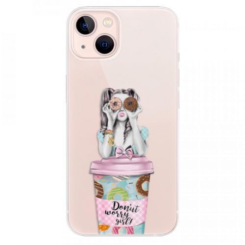 Odolné silikónové puzdro iSaprio - Donut Worry - iPhone 13