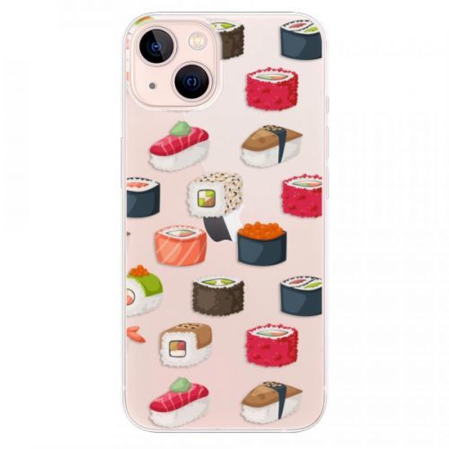 Odolné silikónové puzdro iSaprio - Sushi Pattern - iPhone 13