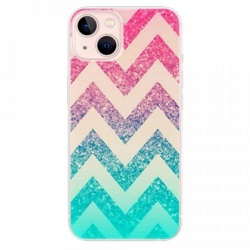 Odolné silikónové puzdro iSaprio - Zig-Zag - iPhone 13
