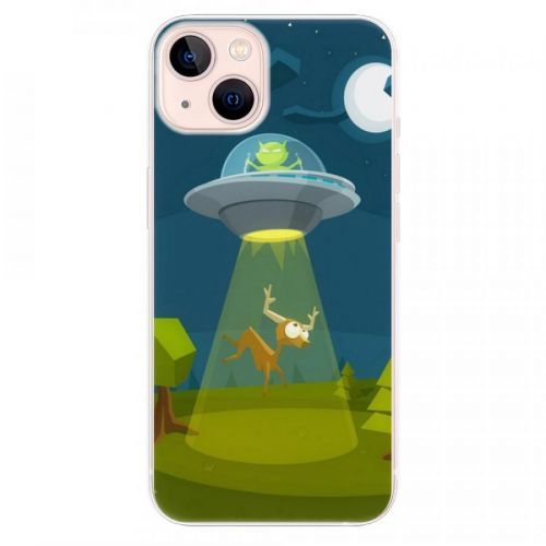 Odolné silikónové puzdro iSaprio - Alien 01 - iPhone 13