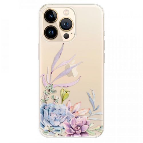 Odolné silikónové puzdro iSaprio - Succulent 01 - iPhone 13 Pro