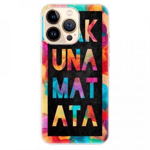 Odolné silikónové puzdro iSaprio - Hakuna Matata 01 - iPhone 13 Pro