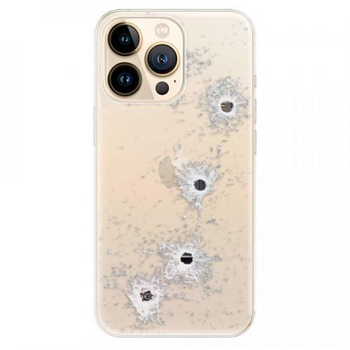 Odolné silikónové puzdro iSaprio - Gunshots - iPhone 13 Pro Max