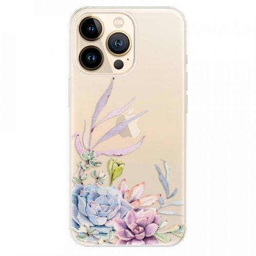 Odolné silikónové puzdro iSaprio - Succulent 01 - iPhone 13 Pro Max