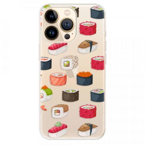 Odolné silikónové puzdro iSaprio - Sushi Pattern - iPhone 13 Pro Max