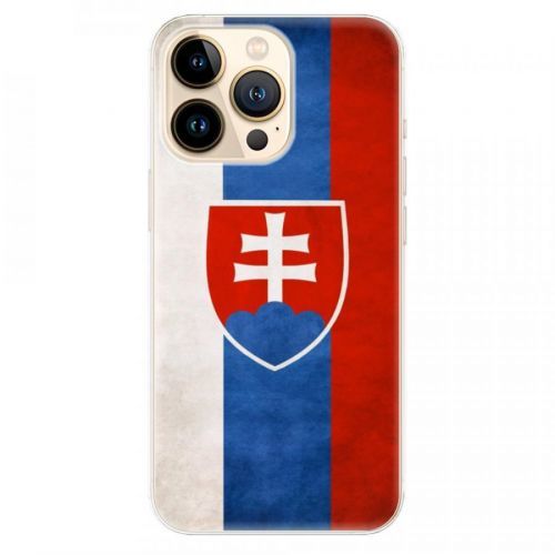 Odolné silikónové puzdro iSaprio - Slovakia Flag - iPhone 13 Pro Max