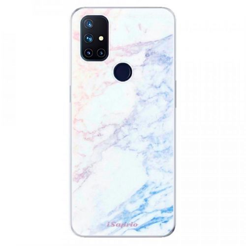 Odolné silikónové puzdro iSaprio - Raibow Marble 10 - OnePlus Nord N10 5G