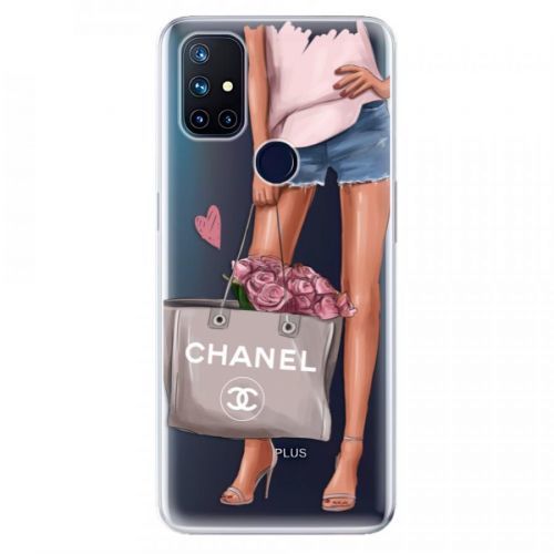 Odolné silikónové puzdro iSaprio - Fashion Bag - OnePlus Nord N10 5G